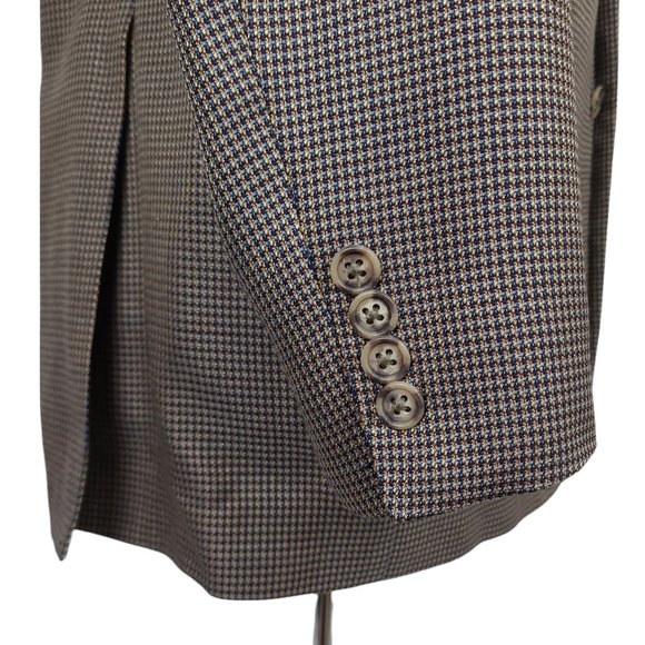 Joseph Abboud Mini Check Blazer 42L - Picture 7 of 11